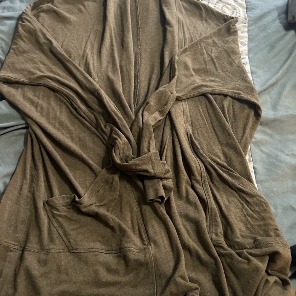 Prana Olive Knit Cardigan
